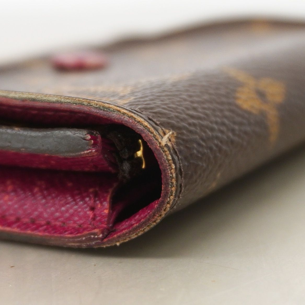 Louis Vuitton Coin Purse Monogram Porte Monnaie Rosalie Fuchsia — view 6