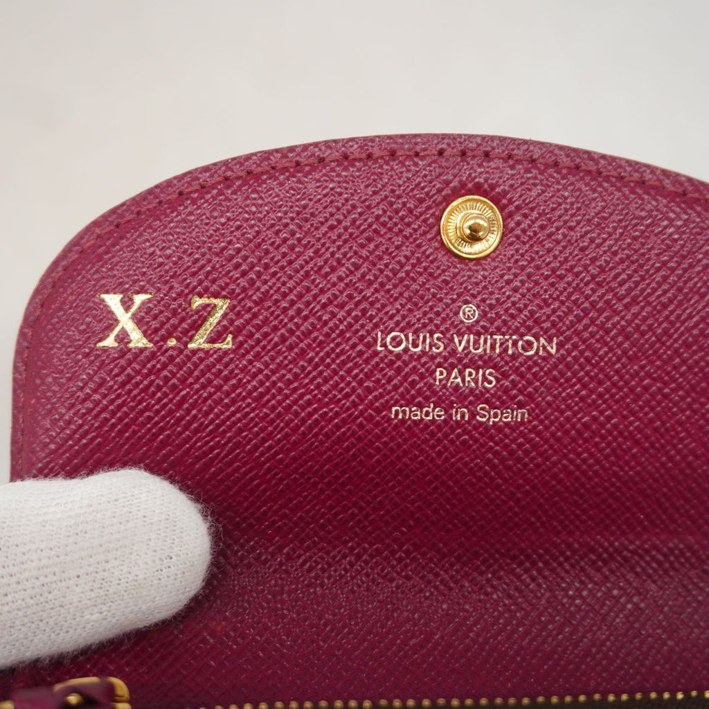 Louis Vuitton Coin Purse Monogram Porte Monnaie Rosalie Fuchsia — view 4