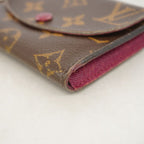 Louis Vuitton Coin Purse Monogram Porte Monnaie Rosalie Fuchsia — view 5