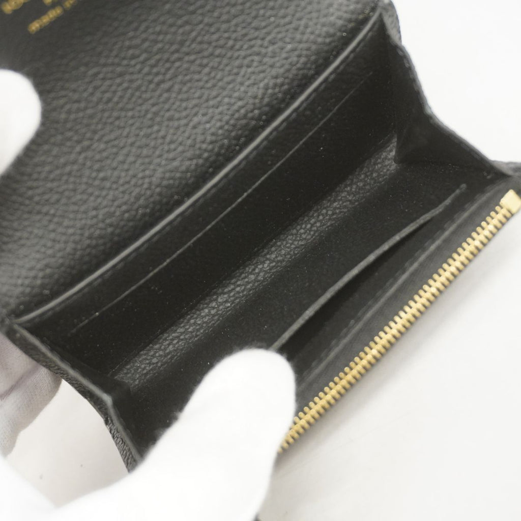 Louis Vuitton Coin Purse Monogram Empreinte Porte Monnaie Rosalie Noir — view 3