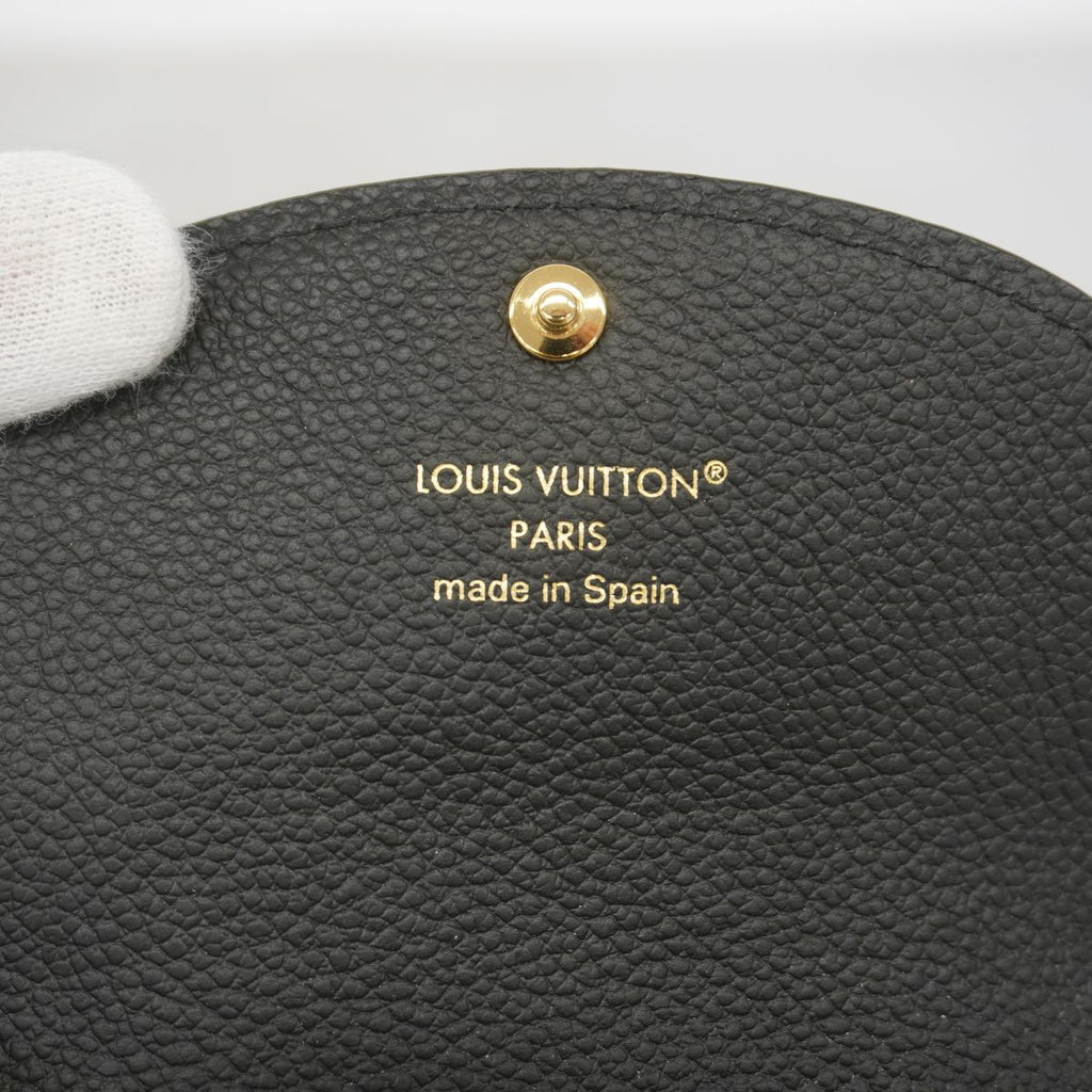 Louis Vuitton Coin Purse Monogram Empreinte Porte Monnaie Rosalie Noir — view 4