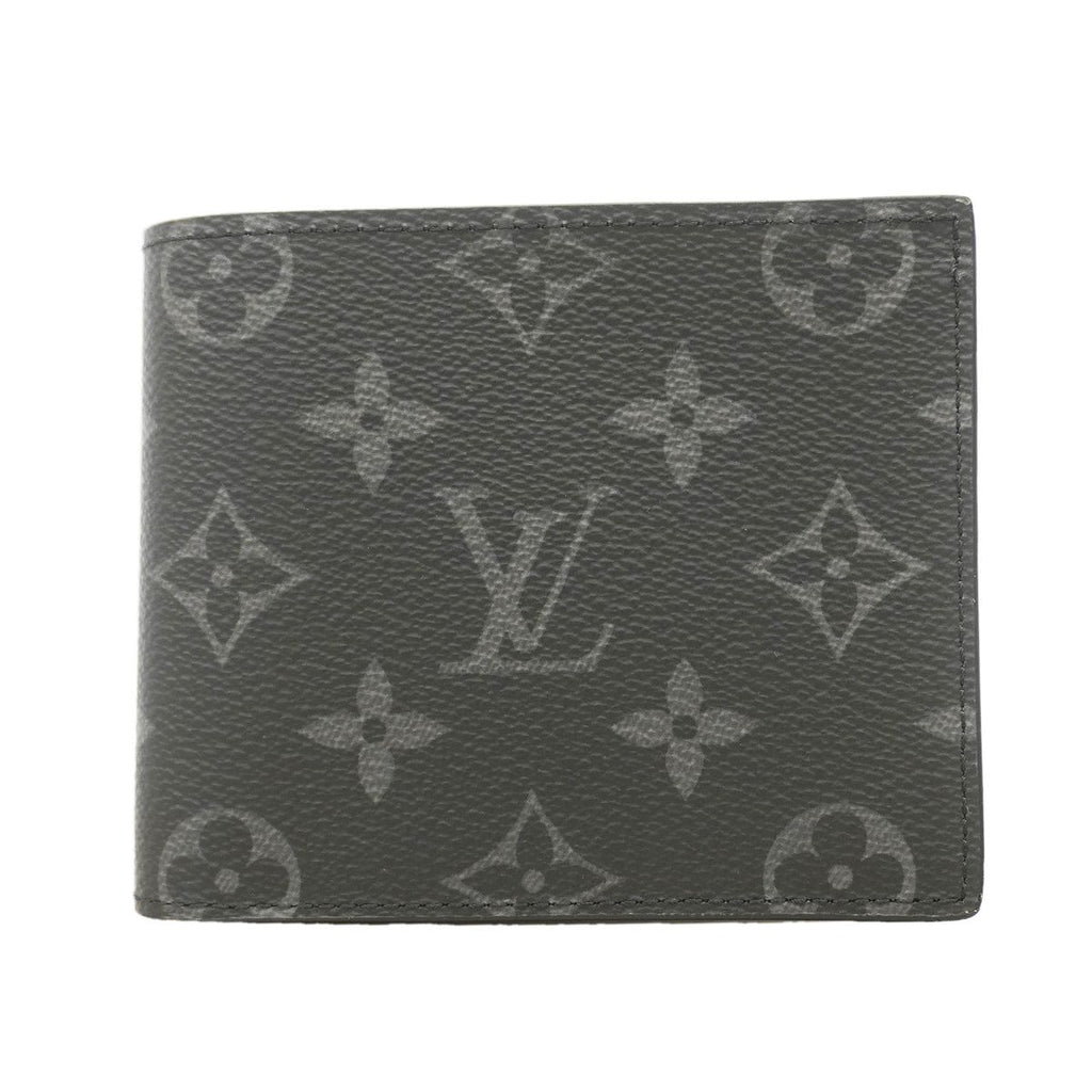 Louis Vuitton Wallet Monogram Eclipse Portefeuille Marco NM Black