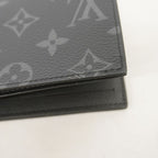 Louis Vuitton Wallet Monogram Eclipse Portefeuille Marco NM Black — view 5