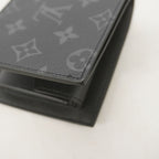 Louis Vuitton Wallet Monogram Eclipse Portefeuille Marco NM Black — view 6