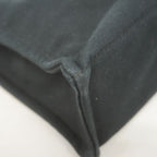 Hermes Tote Bag Deauville MM Canvas Black Silver — view 6