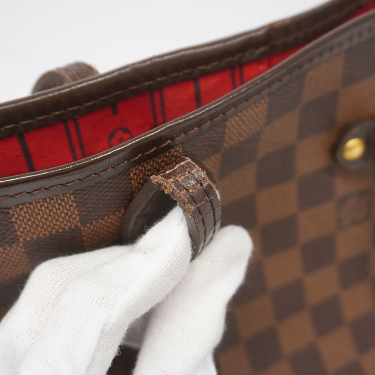 Louis Vuitton Tote Bag Damier Neverfull MM Ebene — view 7
