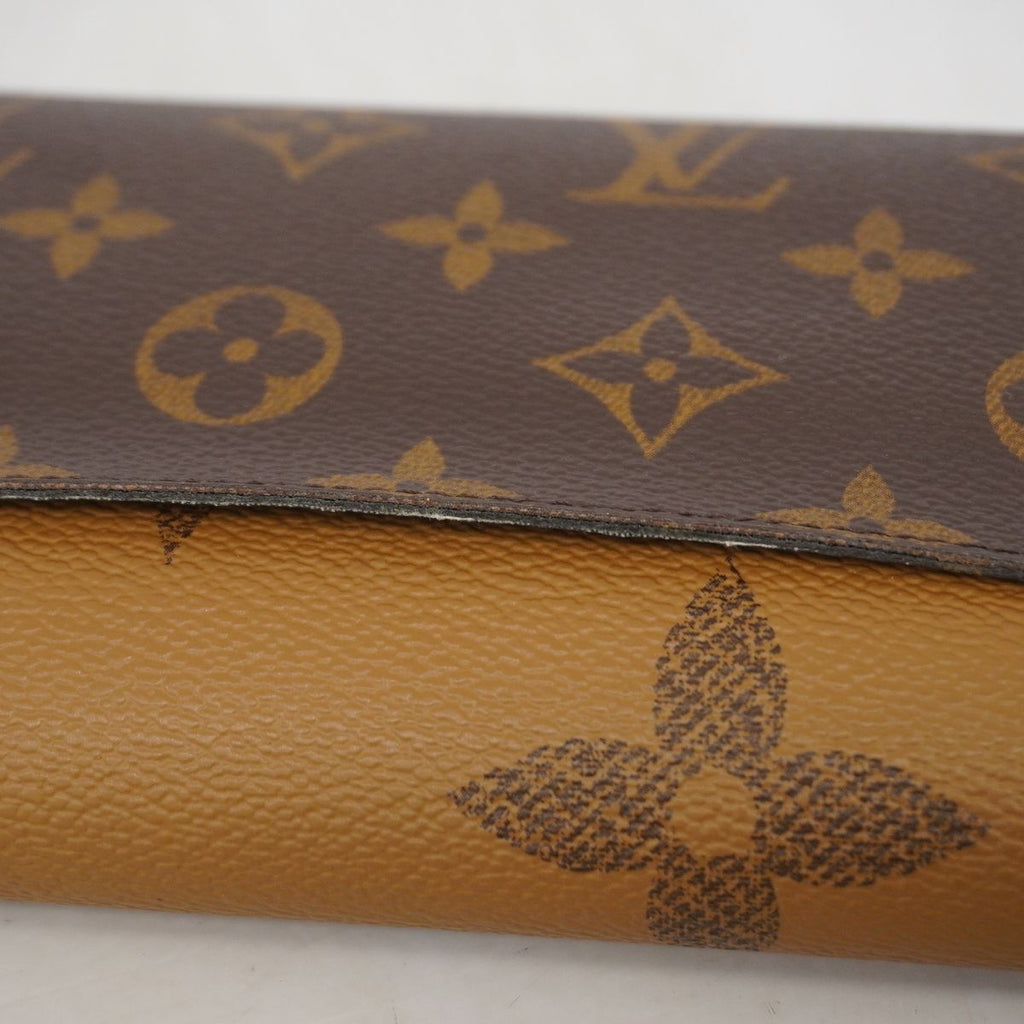 Louis Vuitton Wallet Monogram Giant Reverse Portefeuille Sarah Brown — view 7