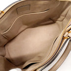 Louis Vuitton Handbag Monogram Empreinte Bicolor Petit Palais PM Tourterelle — view 4