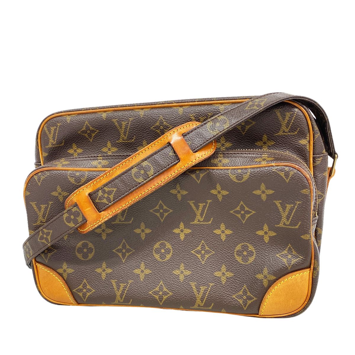 Louis Vuitton Shoulder Bag Monogram Nile Brown