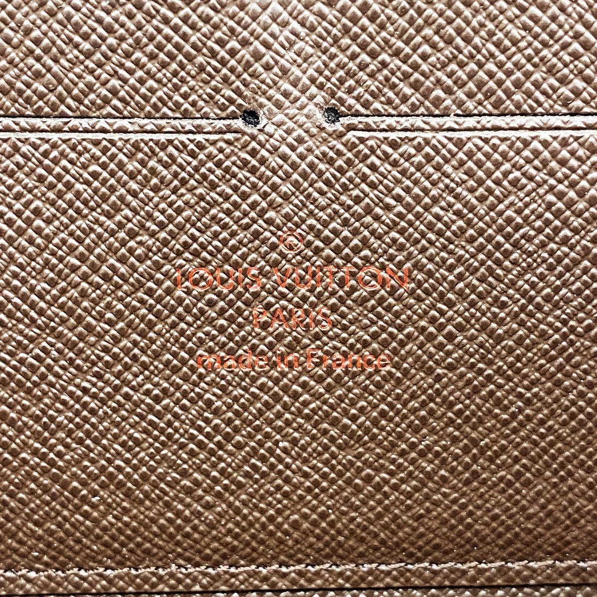 Louis Vuitton Wallet Damier Zippy Ebene — view 4