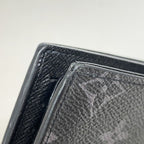 Louis Vuitton Wallet Monogram Eclipse Portefeuille Marco NM Black — view 5