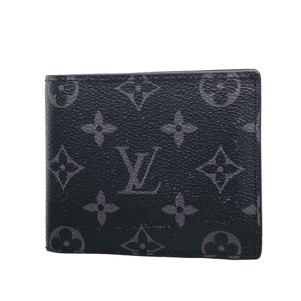 Louis Vuitton Wallet Monogram Eclipse Portefeuille Marco NM Black