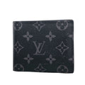 Louis Vuitton Wallet Monogram Eclipse Portefeuille Marco NM Black