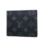 Louis Vuitton Wallet Monogram Eclipse Portefeuille Marco NM Black