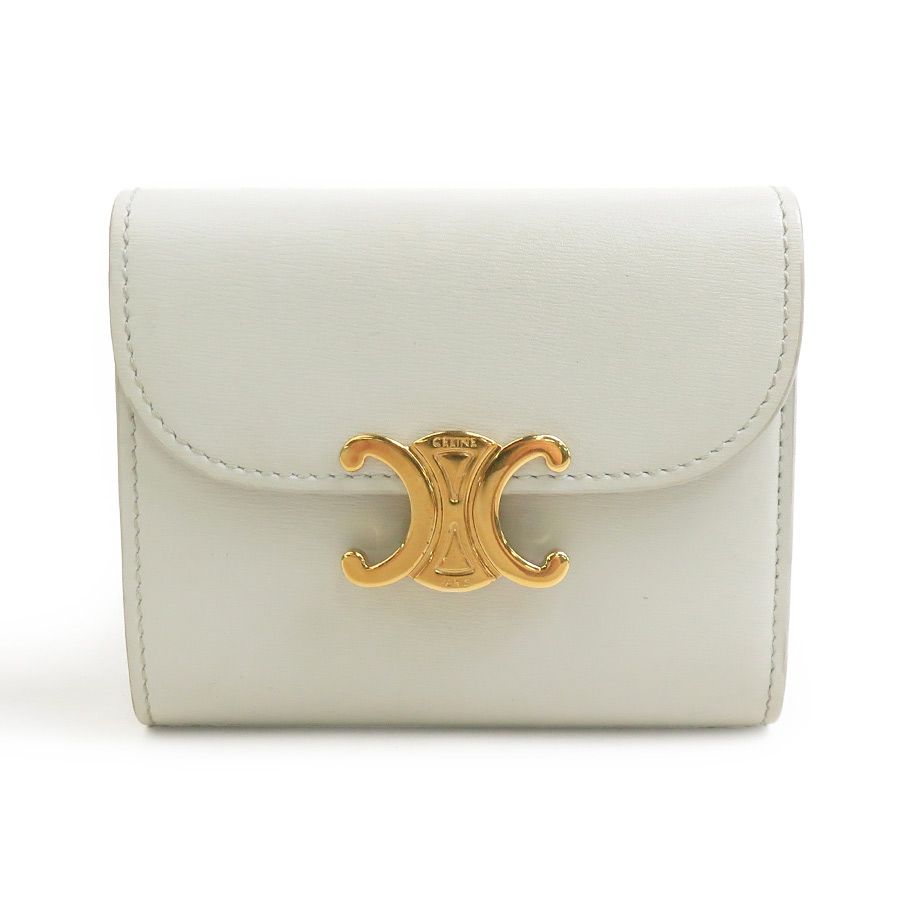 Celine Trifold Wallet Gray