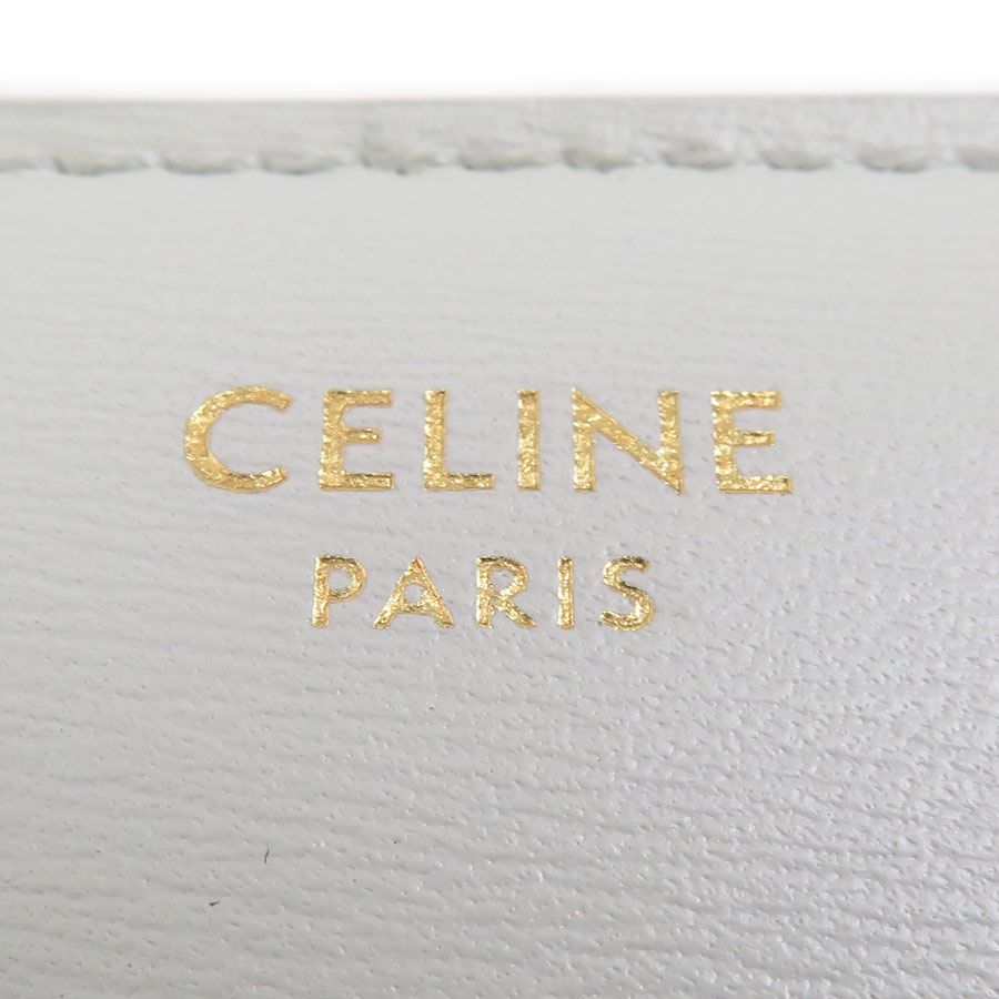 Celine Trifold Wallet Gray — view 8