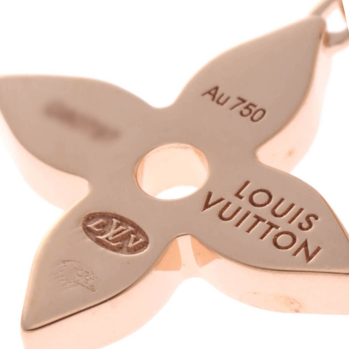 Louis Vuitton Idylle Blossom Earrings PG D 18k Pink Gold — view 4