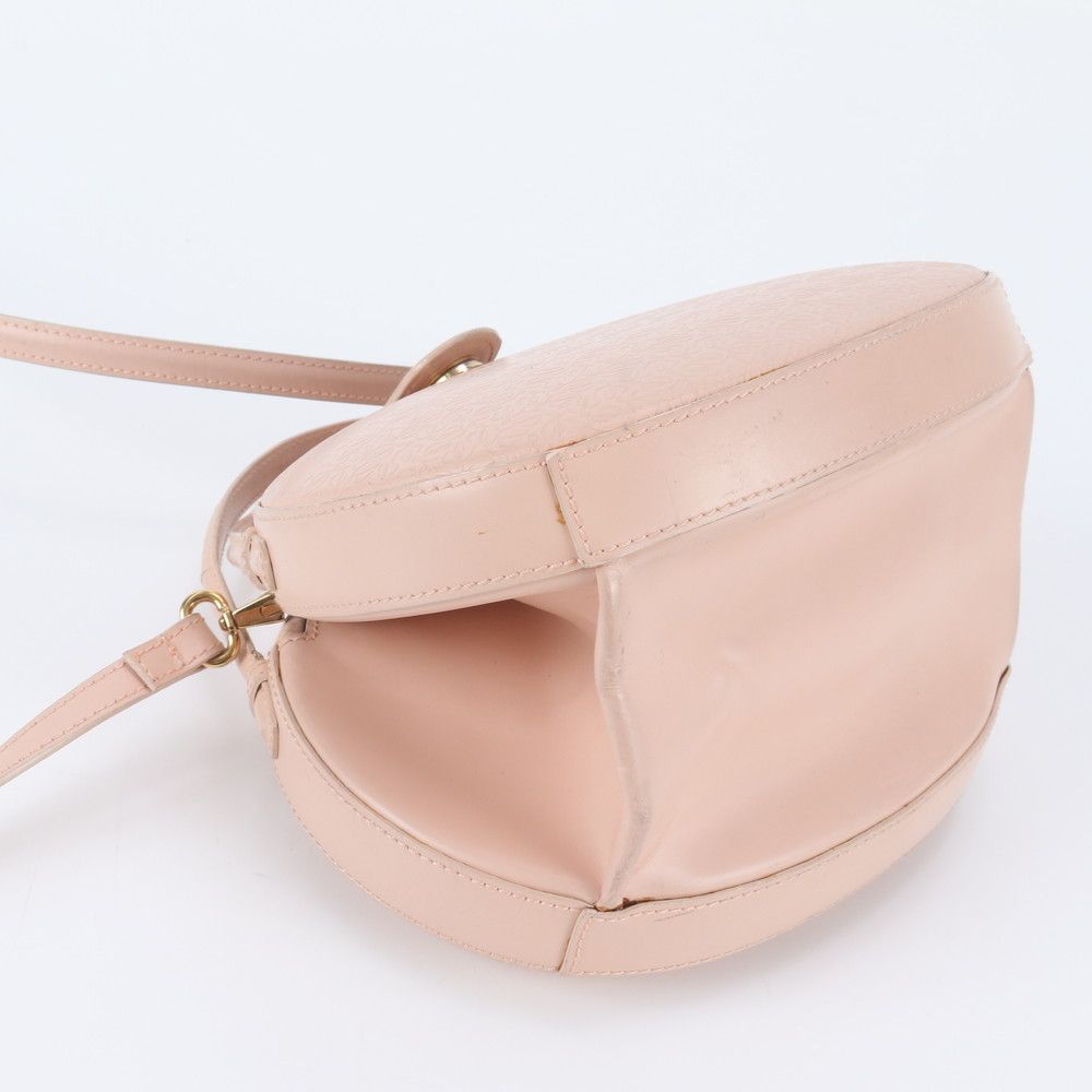 Loewe Vintage Anagram Leather 2-Way Shoulder Bag Crossbody Hand — view 5