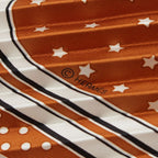 Hermes Brides de Gala Ceremonial Bridle Silk Bandana Scarf Halzan Brown — view 6