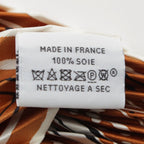 Hermes Brides de Gala Ceremonial Bridle Silk Bandana Scarf Halzan Brown — view 7