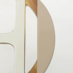 Hermes H Equipe Buffalo Horn Necklace Sable Brown — view 6