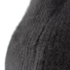Hermes Martin Margiela Era Cashmere H Logo Knit Cap Black ME Hat — view 8