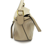 Loewe Puzzle Bag Small Soft Grain Calfskin Handbag Beige — view 5