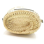 Loewe Drawstring Bucket Bag Palm Leaf Calfskin White — view 6