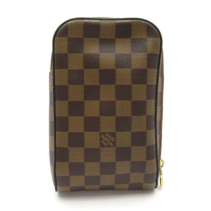 Louis Vuitton Damier Geronimos Belt Bag Brown