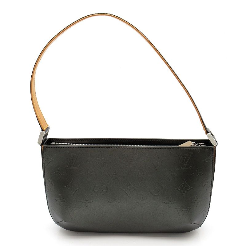 Louis Vuitton Fowler Monogram Matte Handbag Noir — view 4