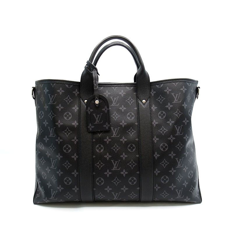 Louis Vuitton Weekend Tote NM Monogram Eclipse Handbag