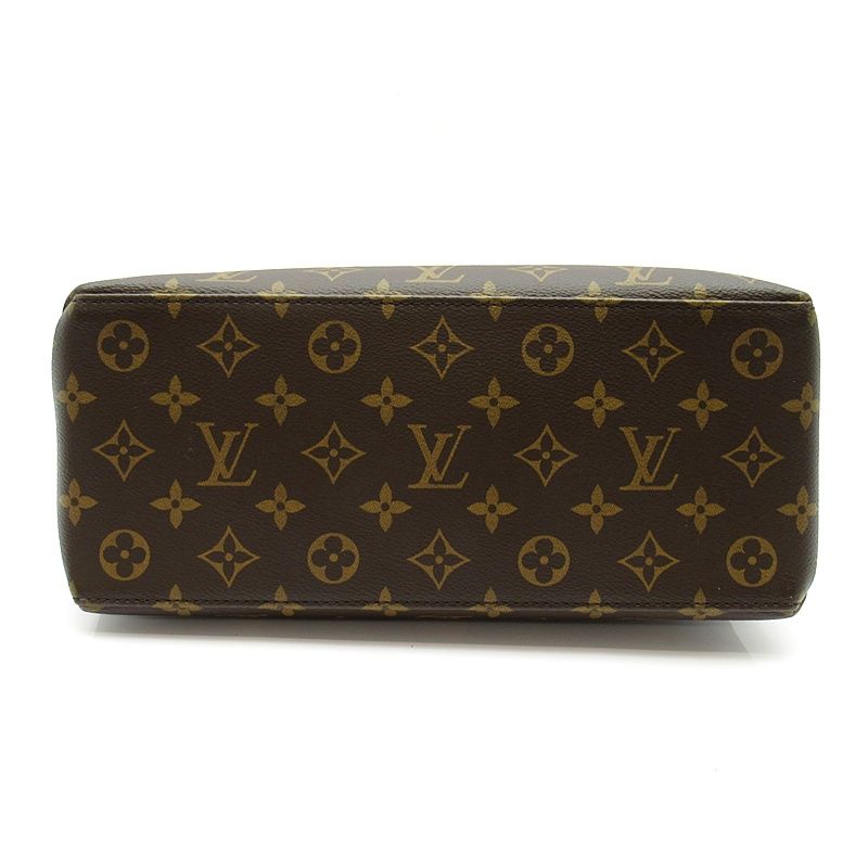 Louis Vuitton Petit Palais PM Monogram Handbag Brown — view 6