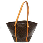 Louis Vuitton Sac Shopping Monogram Tote Bag Brown — view 4