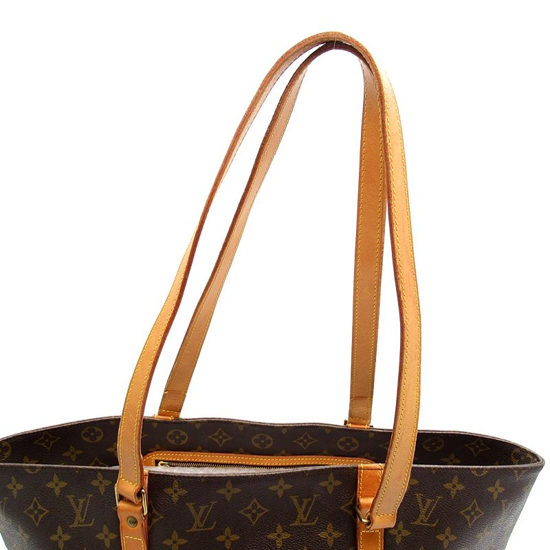 Louis Vuitton Sac Shopping Monogram Tote Bag Brown — view 2