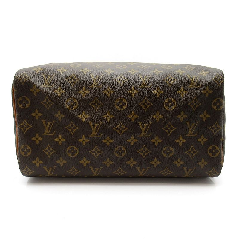 Louis Vuitton Speedy 35 Monogram Handbag Brown — view 6