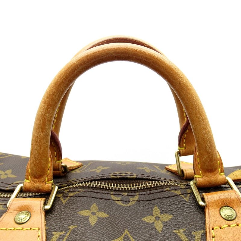 Louis Vuitton Speedy 35 Monogram Handbag Brown — view 2