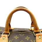 Louis Vuitton Speedy 35 Monogram Handbag Brown — view 2