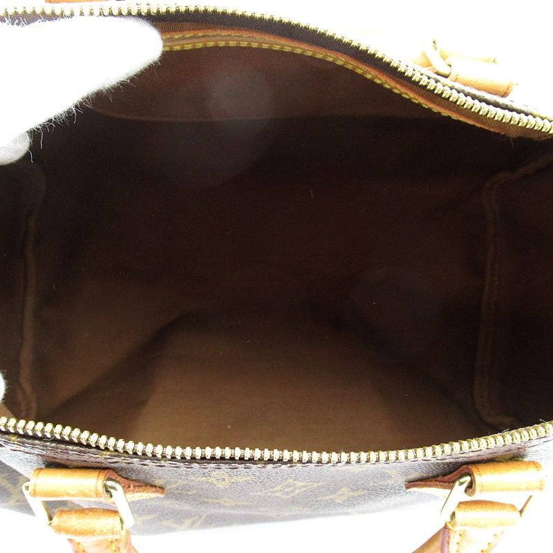 Louis Vuitton Speedy 35 Monogram Handbag Brown — view 7