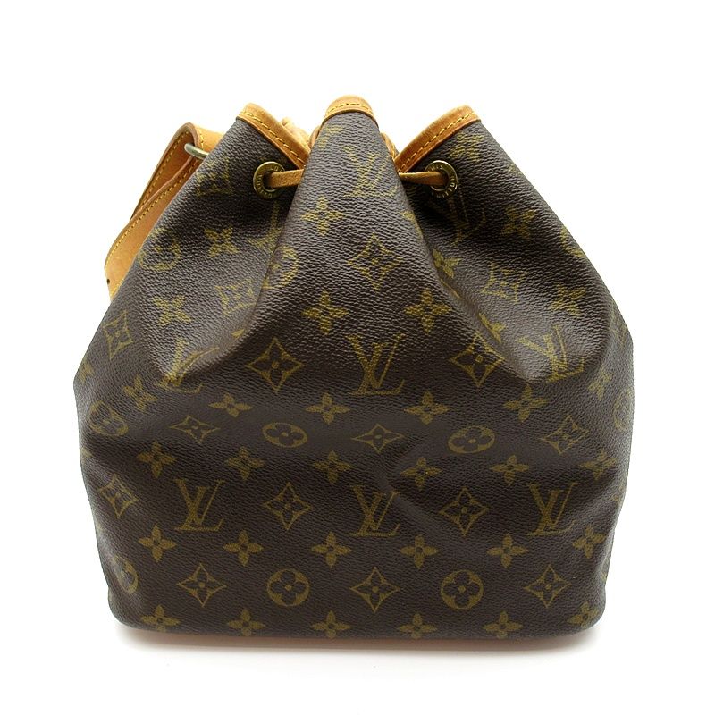 Louis Vuitton Petinoe Monogram Shoulder Bag Brown — view 4