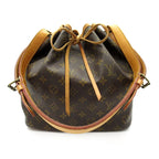 Louis Vuitton Petinoe Monogram Shoulder Bag Brown