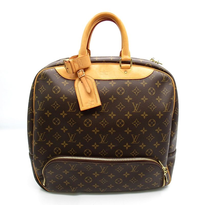 Louis Vuitton Evasion Monogram Handbag Brown