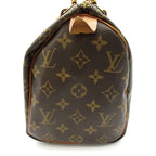Louis Vuitton Speedy 25 Monogram Handbag Brown — view 3