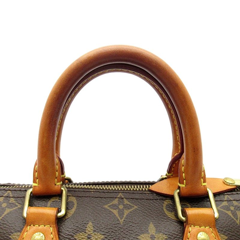 Louis Vuitton Speedy 25 Monogram Handbag Brown — view 2