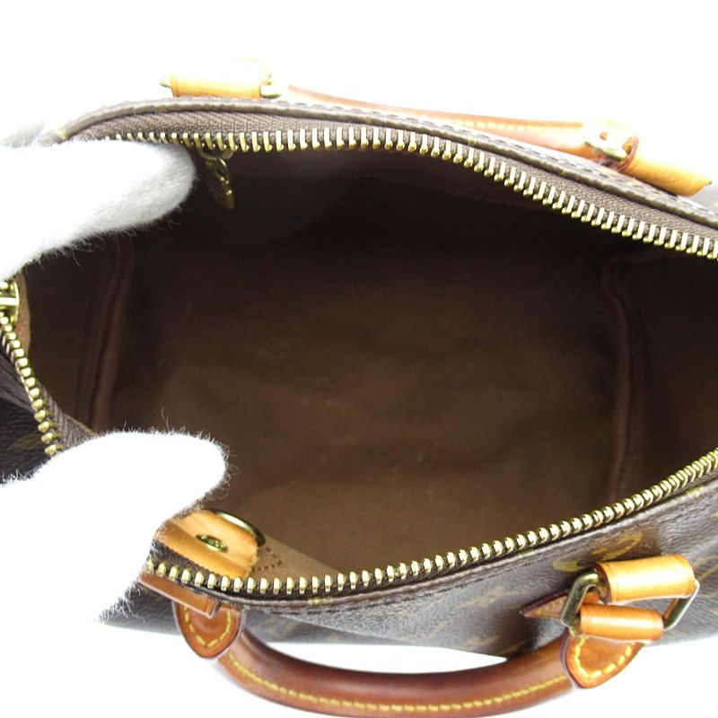 Louis Vuitton Speedy 25 Monogram Handbag Brown — view 7