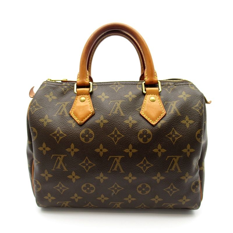 Louis Vuitton Speedy 25 Monogram Handbag Brown — view 4