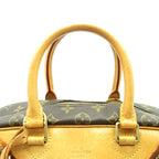 Louis Vuitton Deauville Monogram Handbag Brown — view 2