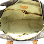 Louis Vuitton Deauville Monogram Handbag Brown — view 7