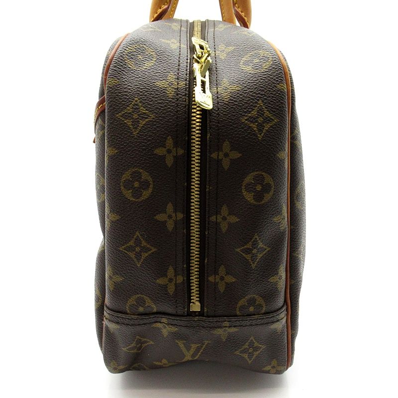 Louis Vuitton Deauville Monogram Handbag Brown — view 3