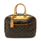 Louis Vuitton Deauville Monogram Handbag Brown
