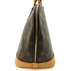 Louis Vuitton Alma Monogram Handbag Brown — view 3